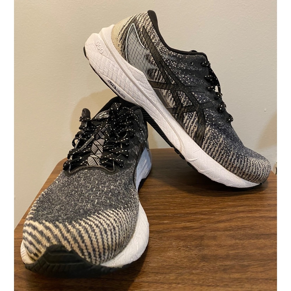 Asics GT-2000 12 Sneakers Womens 8 gray black Lightweight Running Shoes
